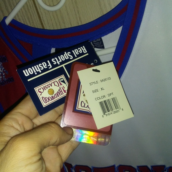 Ft. Wayne Pistons G-III Brand HWC Commemorative 1948 Jersey NWT Rare** - Picture 2 of 11